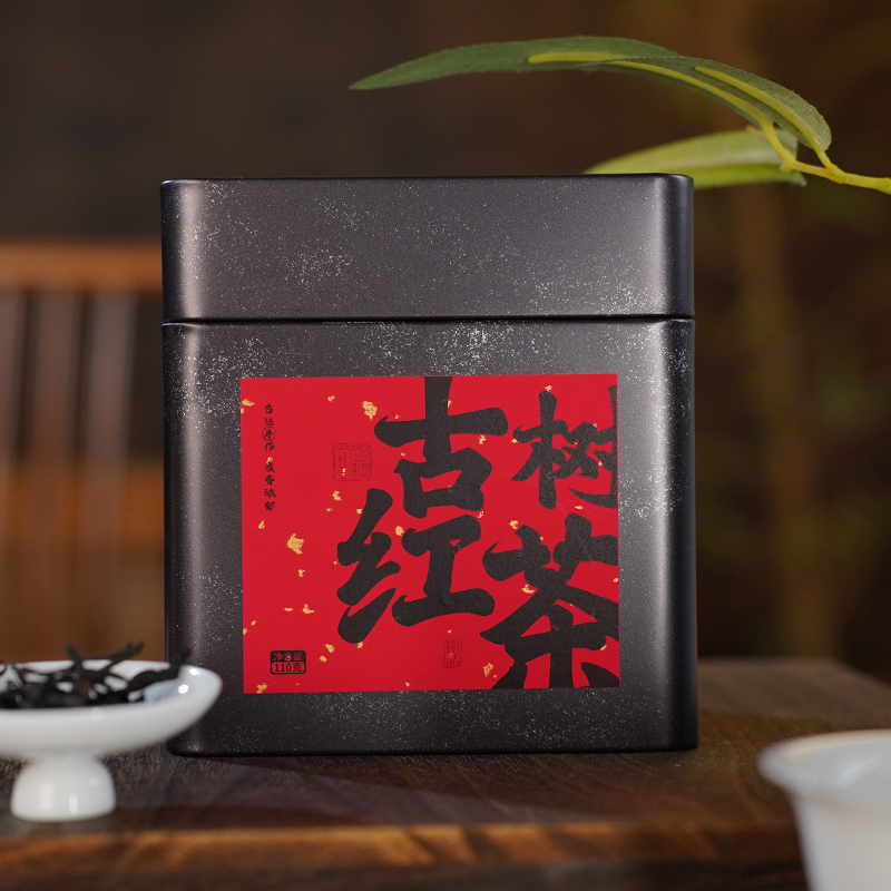 古树红茶凤庆大叶种茶 110g/罐