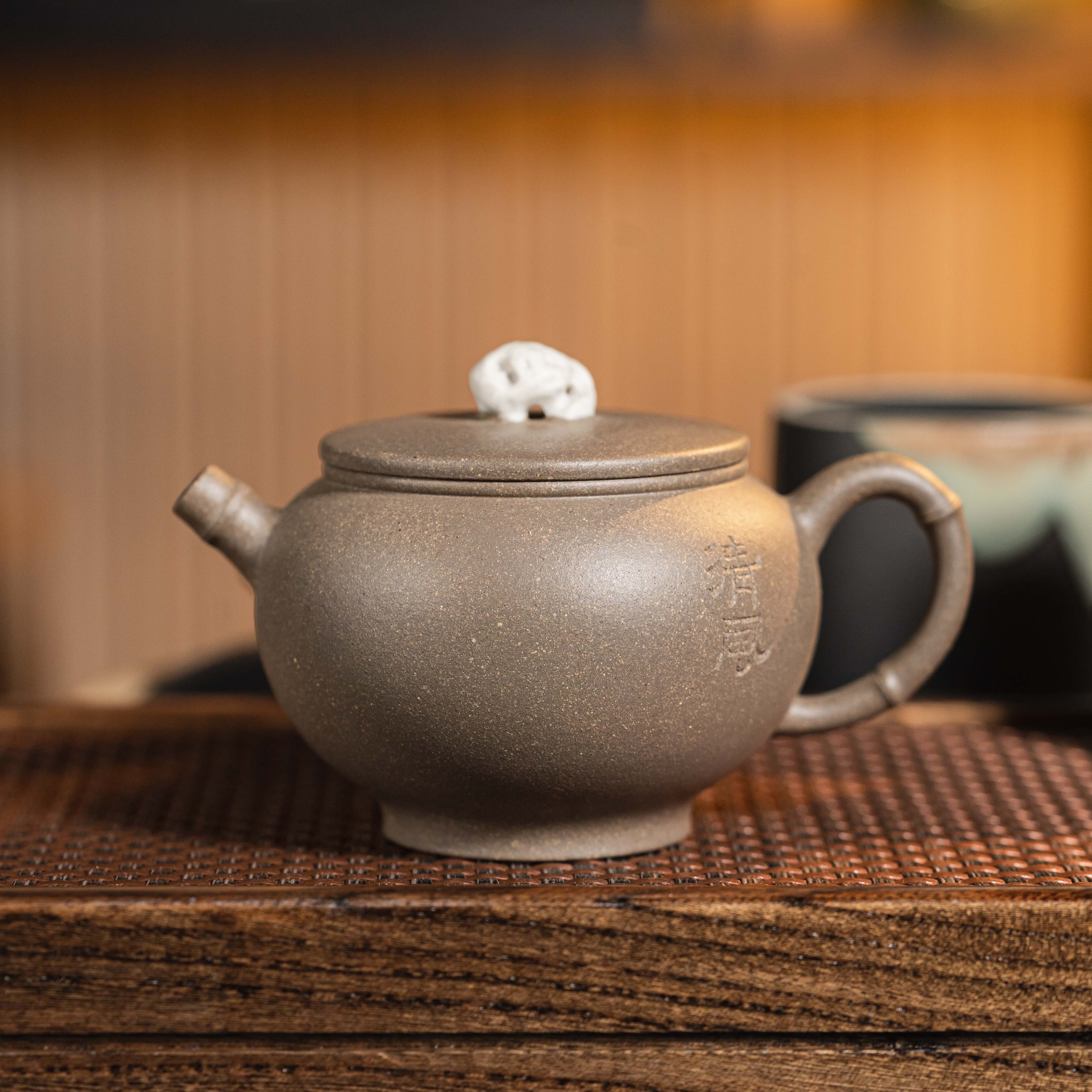 LX-011 宜兴手工紫砂  清风