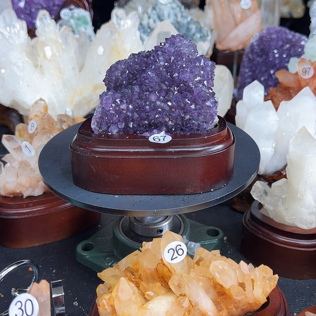 珠宝半成品水晶未镶嵌