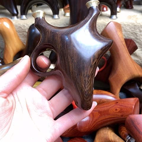 大果紫檀（缅甸花梨）快压黑左雀