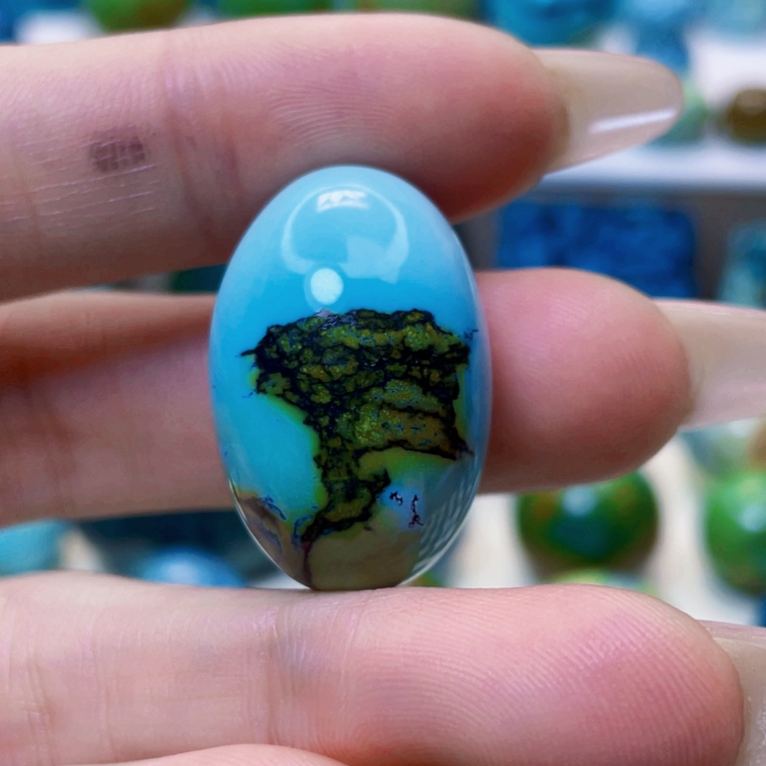 绿松石未镶嵌配饰