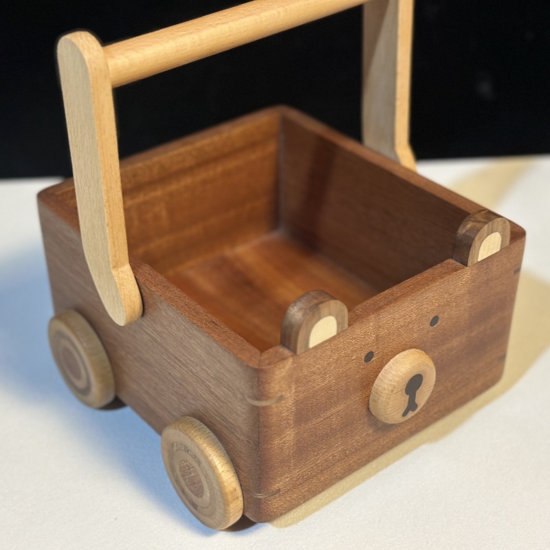 可爱动物风卡通元素卧室家居收纳摆件办公桌创意杂物收纳床头装饰