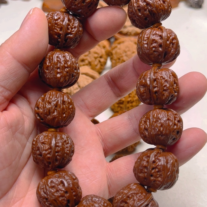 文玩核桃把件精品手持 边24.5