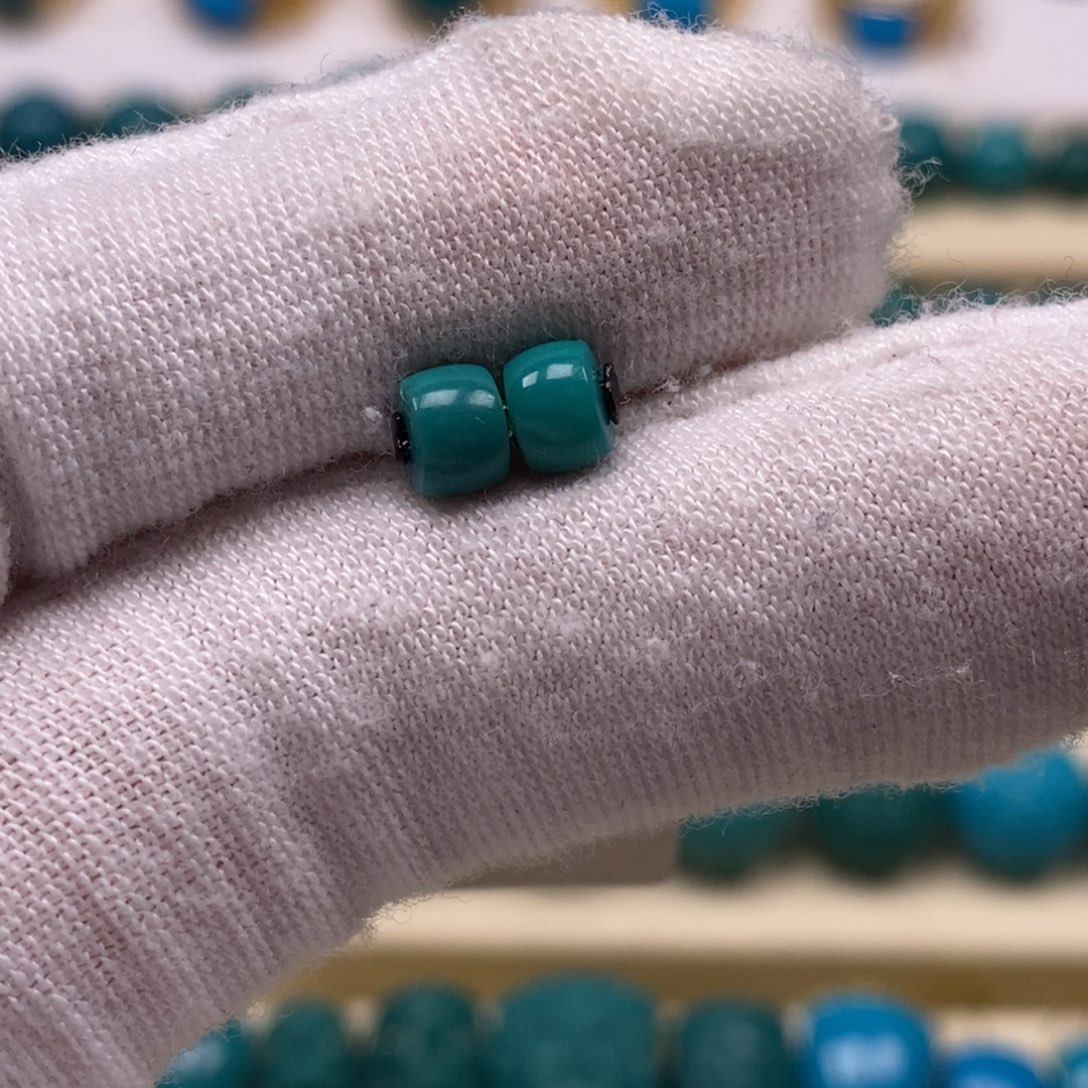 绿松石未镶嵌珠宝奇石5.0mm