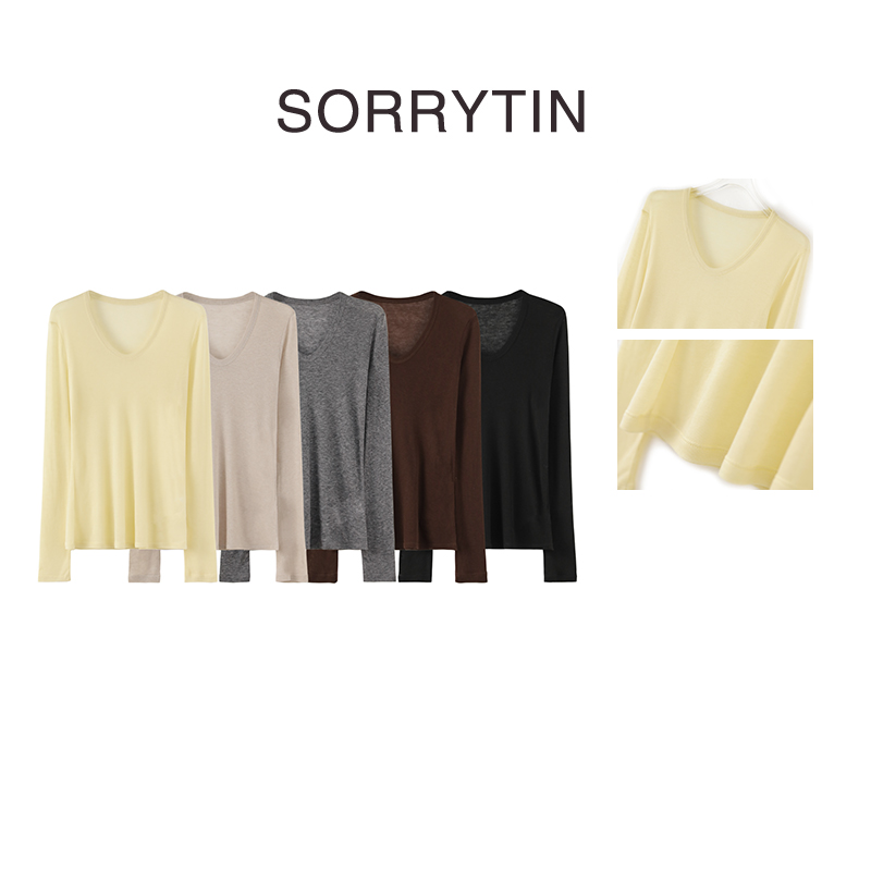 《小天鹅颈》SORRYTIN 真心好看好穿修饰身形的丝羊毛针织衫