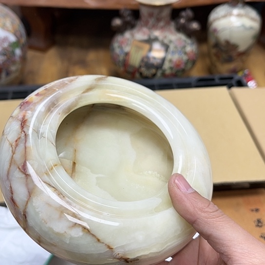 瓷片摆件工艺品瓷器摆件777 