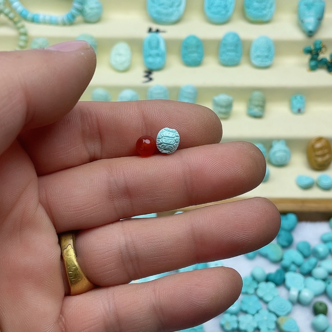 南红玛瑙颈饰未镶嵌180