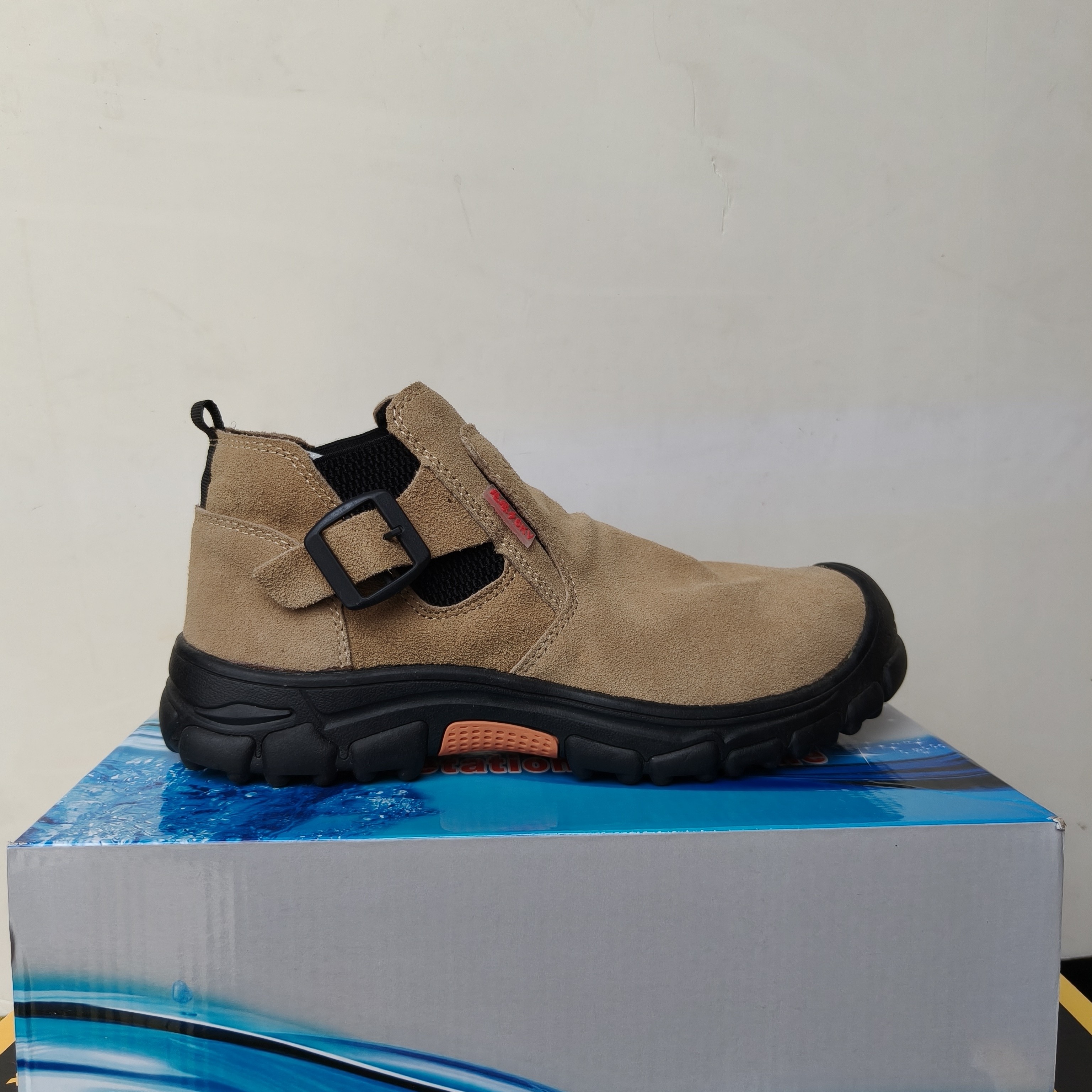 四季款焊工一脚蹬 防烫防火花 塑钢头凯夫拉绝缘防砸防刺 