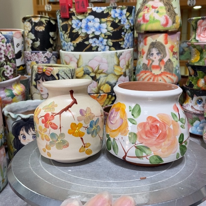 景德镇艺术手绘作品