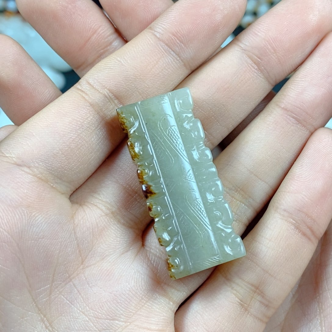 和田玉挂件未镶嵌