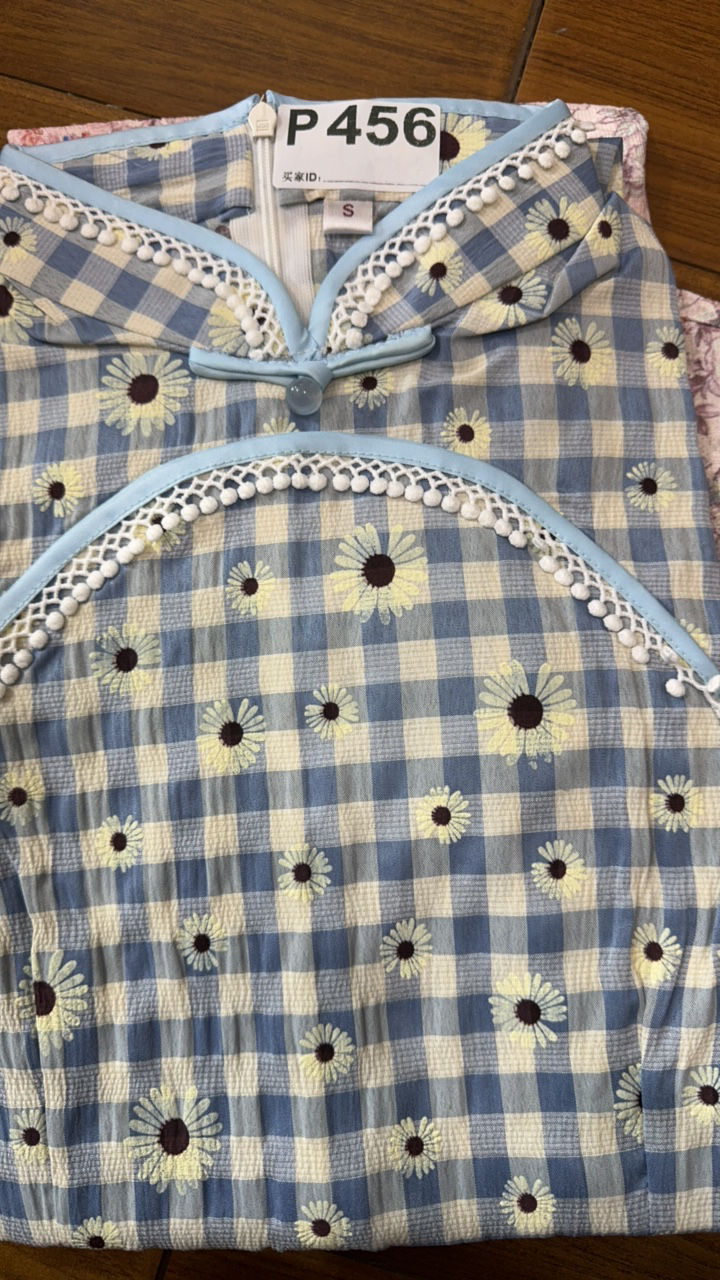 -456-瑕-------改良款旗袍