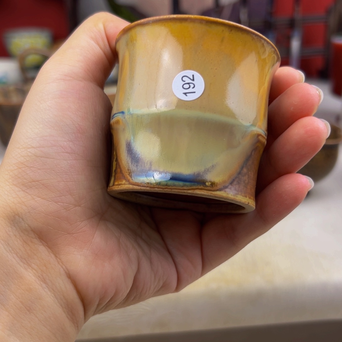 杯纯手工柴烧主人杯