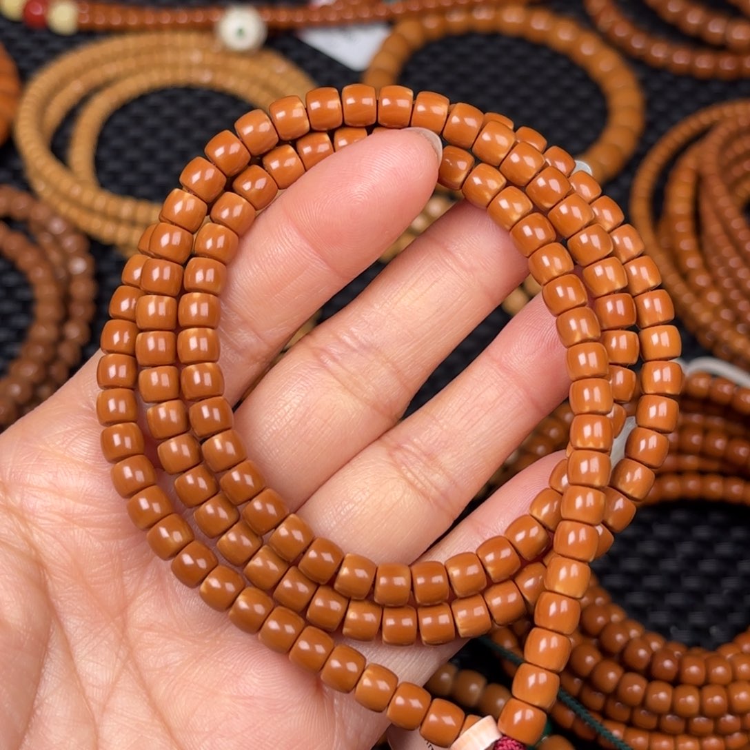 橄榄核把件5.7mm橄榄核尖直切挂脖