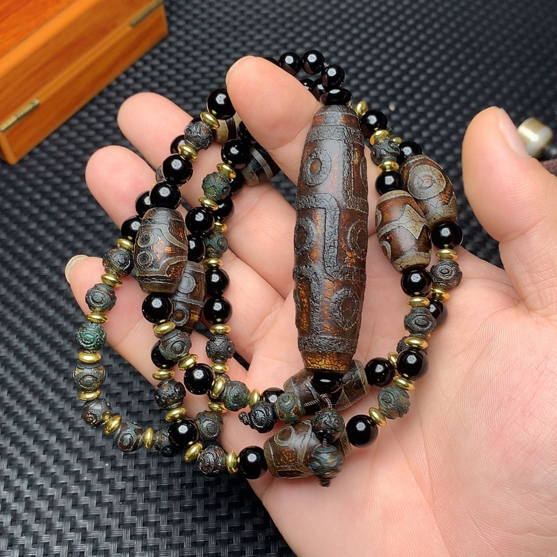 ！***狼玛瑙/玉髓未镶嵌手链