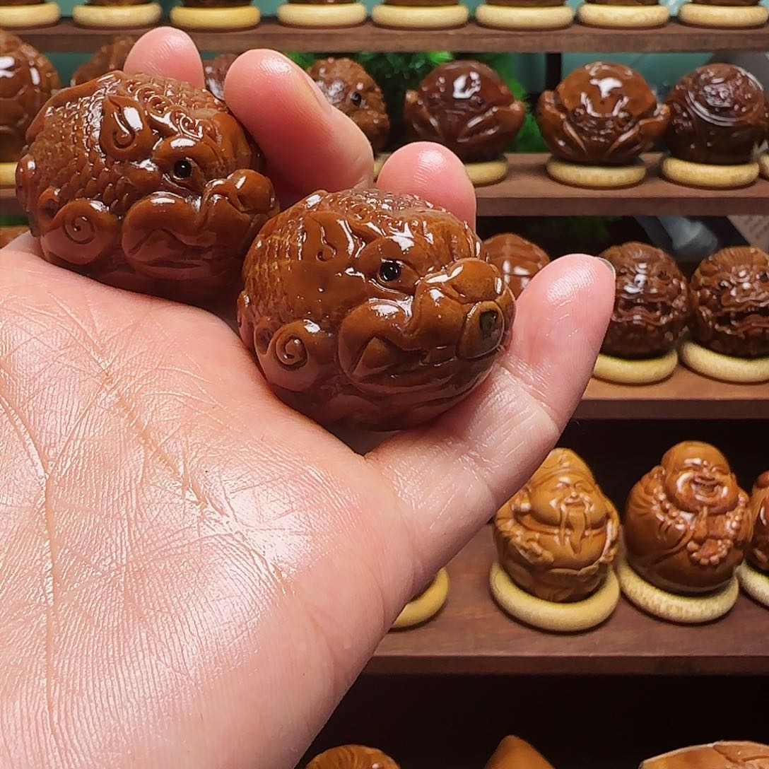 橄榄核手串/手链吉****6貔貅一对