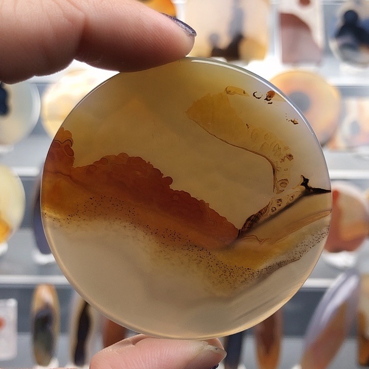 玛瑙/玉髓合金颈饰80