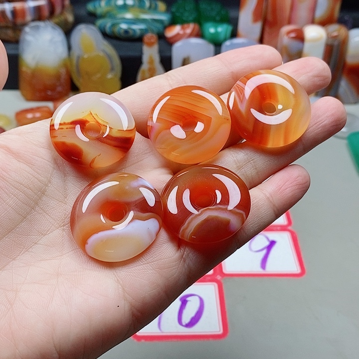 未镶嵌吊坠(不含链)玛瑙/玉髓松**风