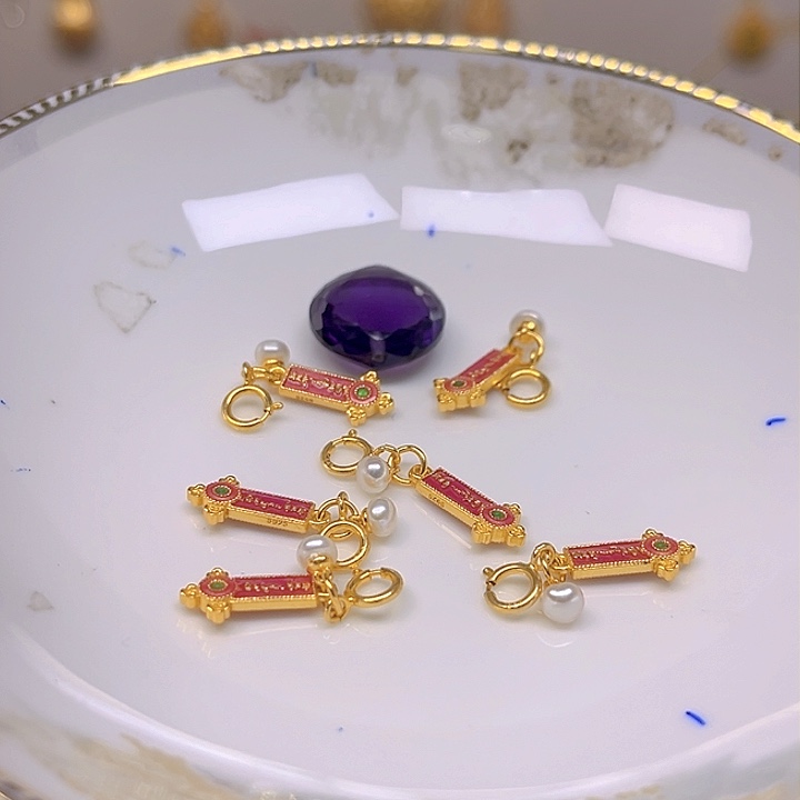 紫晶颈饰银S925镶嵌紫晶925镶嵌133