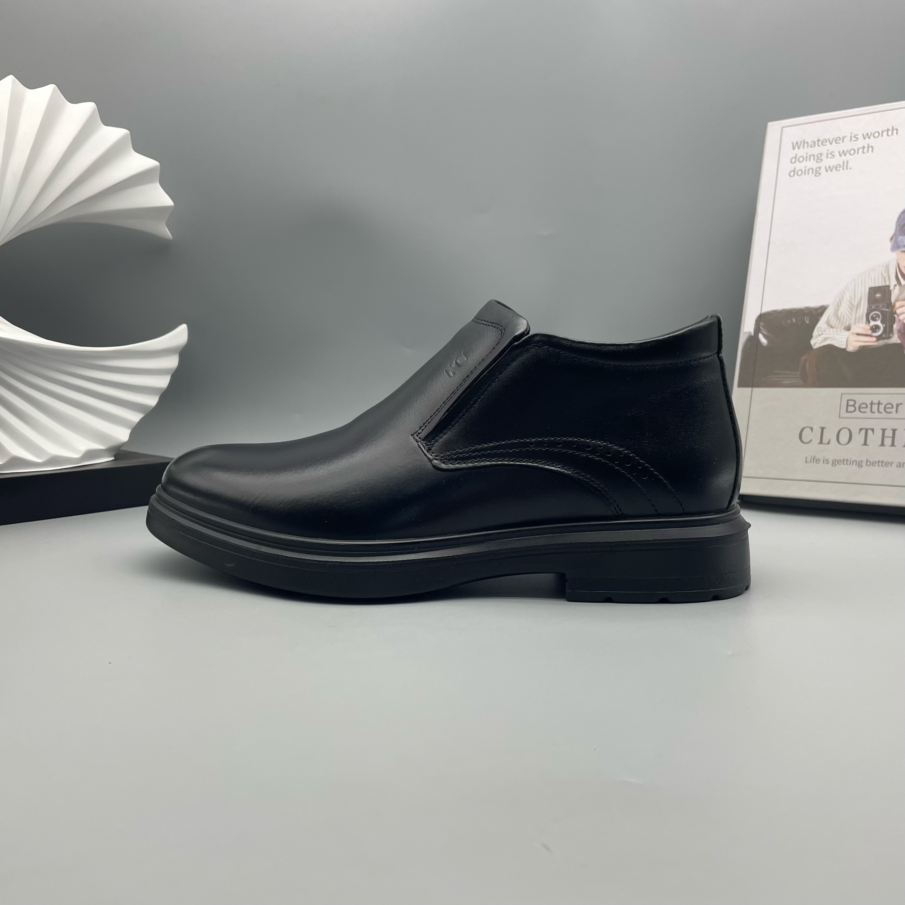 男鞋休闲皮鞋Y3-431221（1号）棉