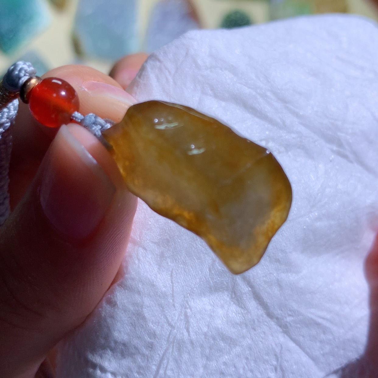 【闪购商品】翡翠未镶嵌吊坠(不含链) 2519