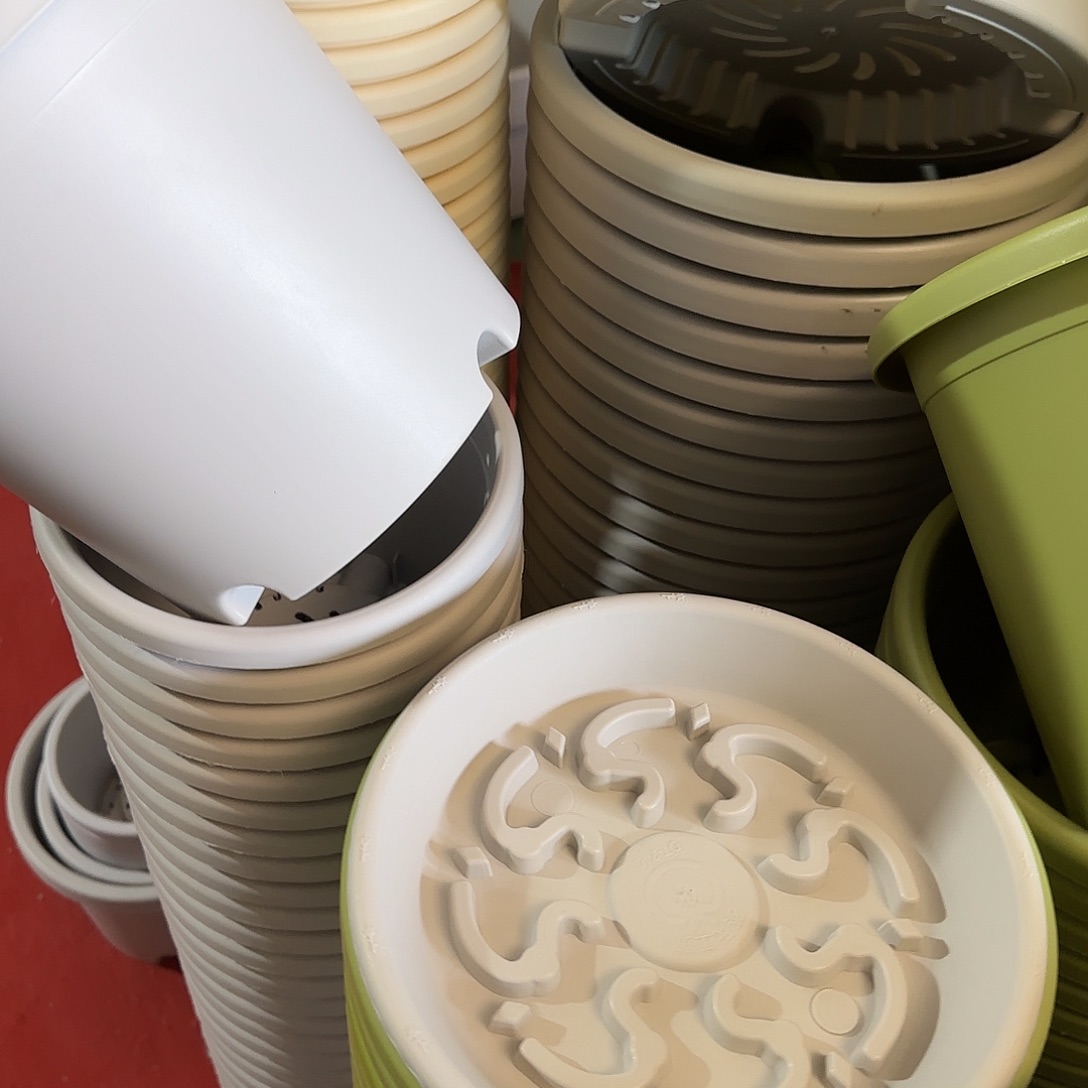 树脂四季4号带托8个灰白