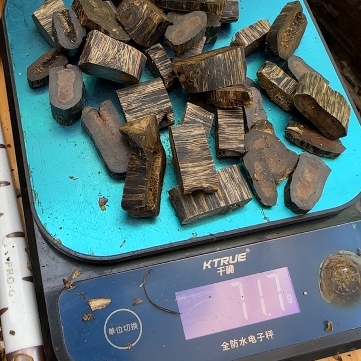 艺***天沉香沉香碎屑棋楠沉香边角料70克