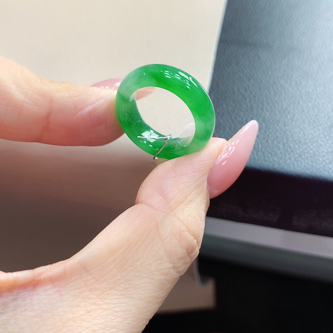 未镶嵌戒指翡翠12号