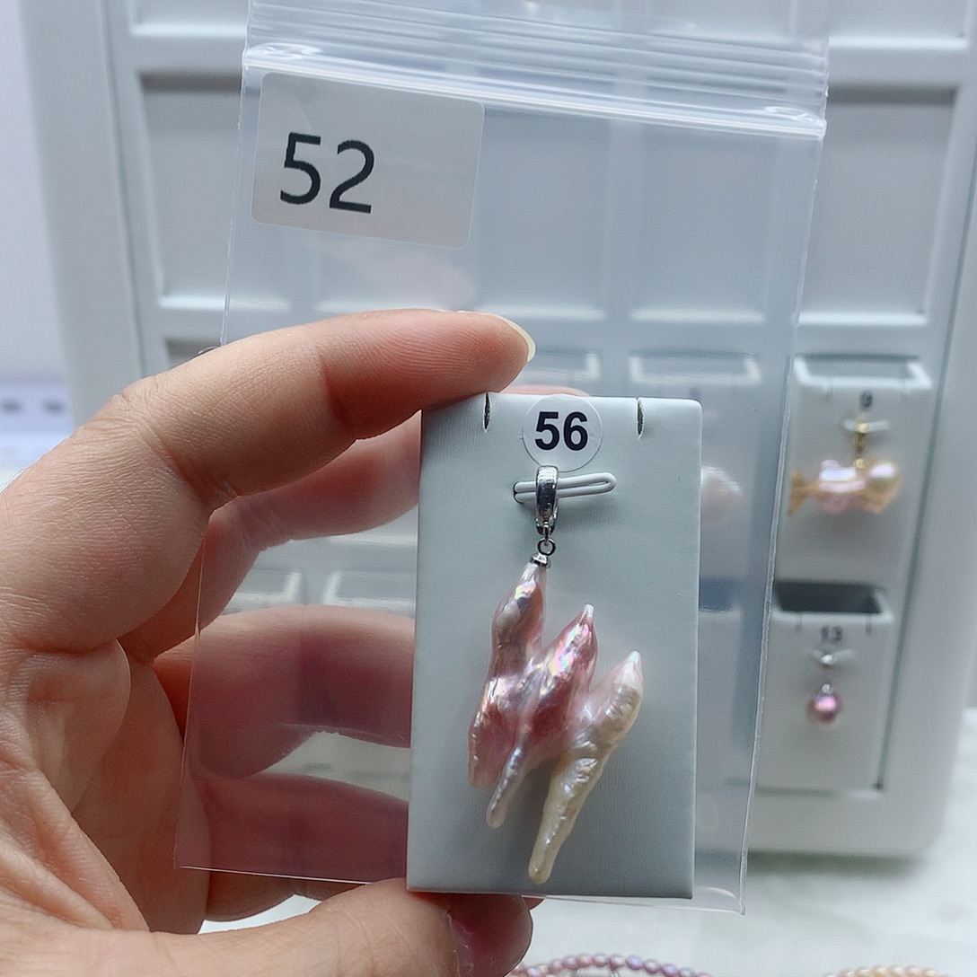 吊坠(不含链)合金淡水珍珠