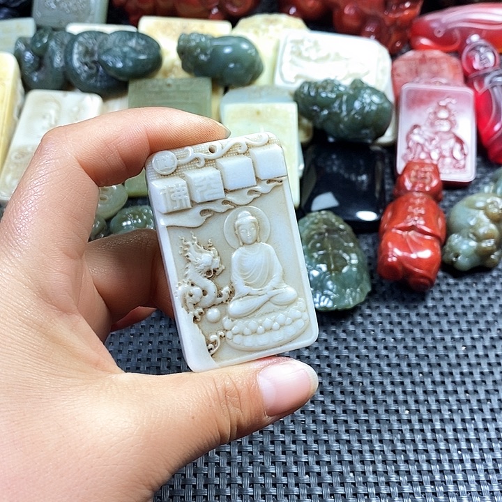 把件白玉菩提精选