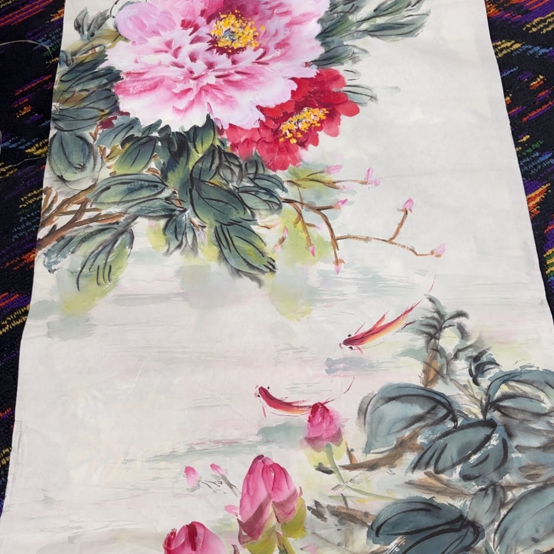 国画国画老师作品刘