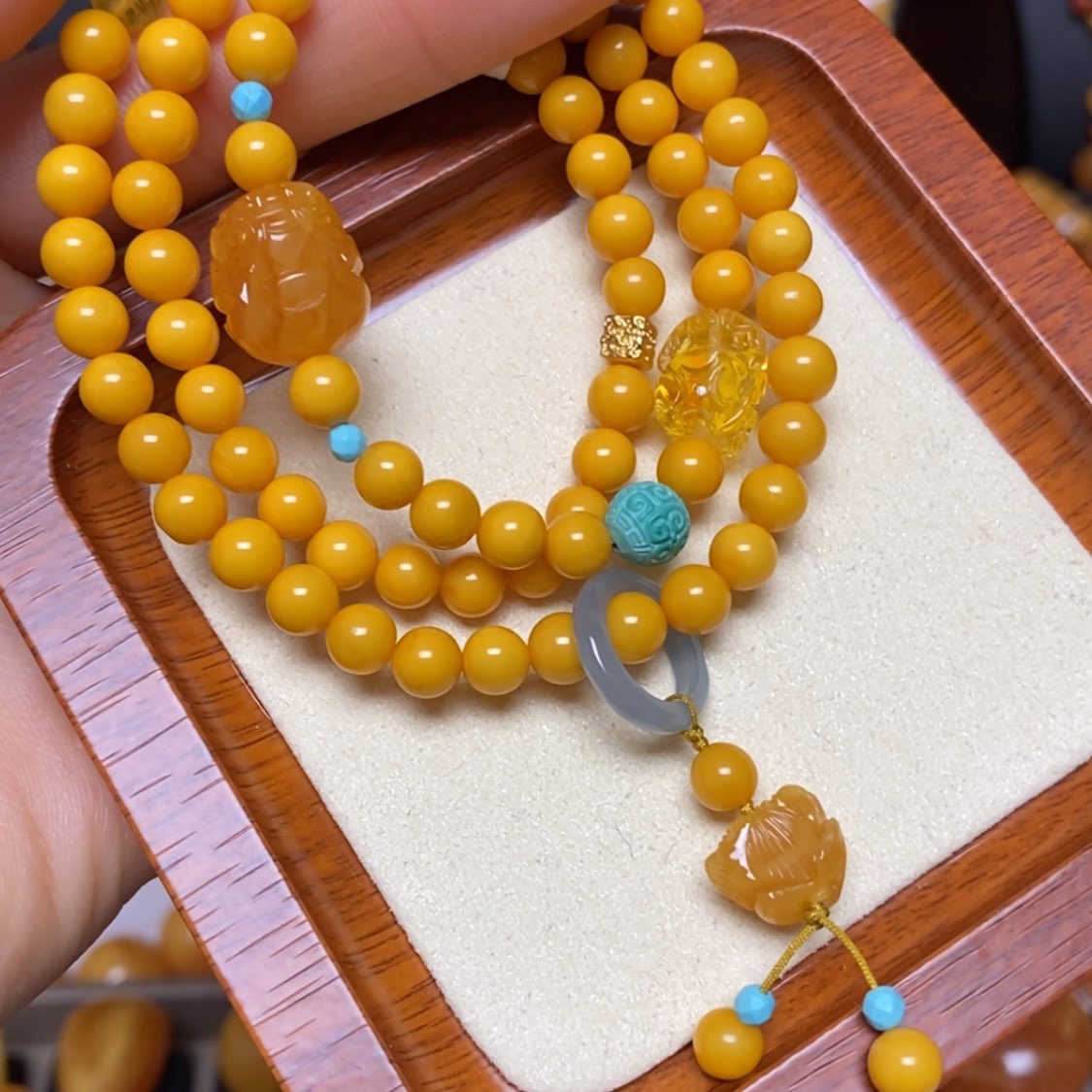 【闪购商品】未镶嵌颈饰蜜蜡项链