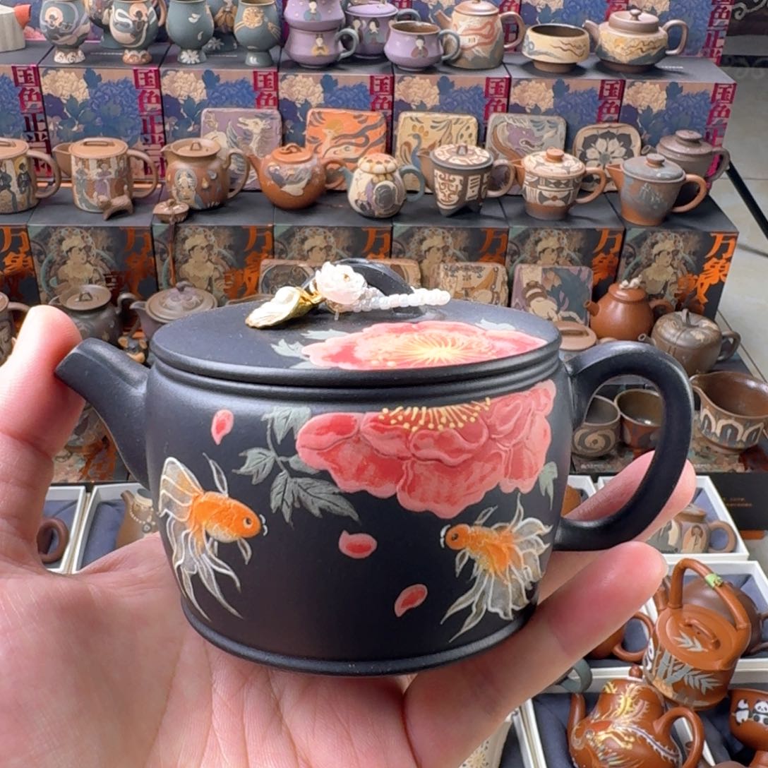 茶壶紫砂150cc原矿精工半手