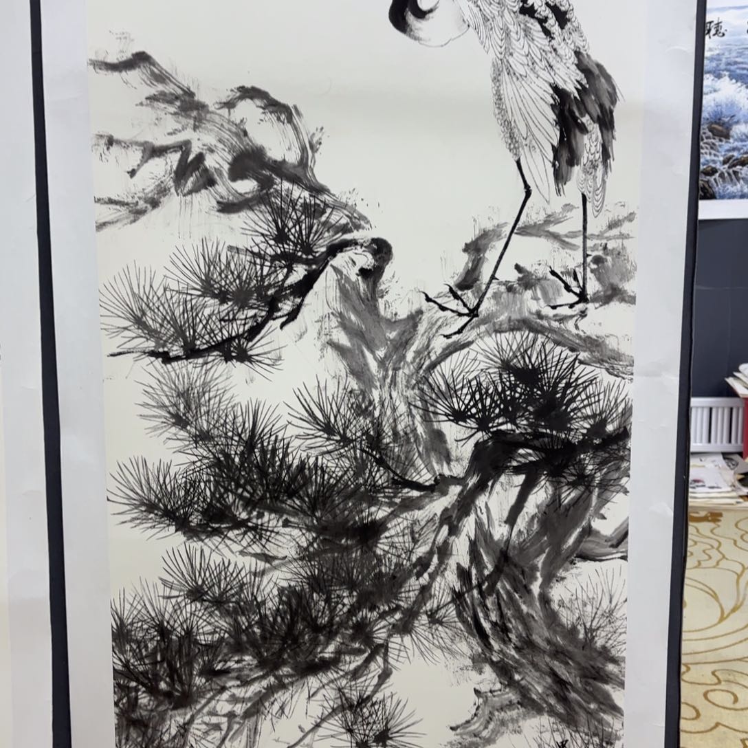 国画赵晨星四尺李欣主播