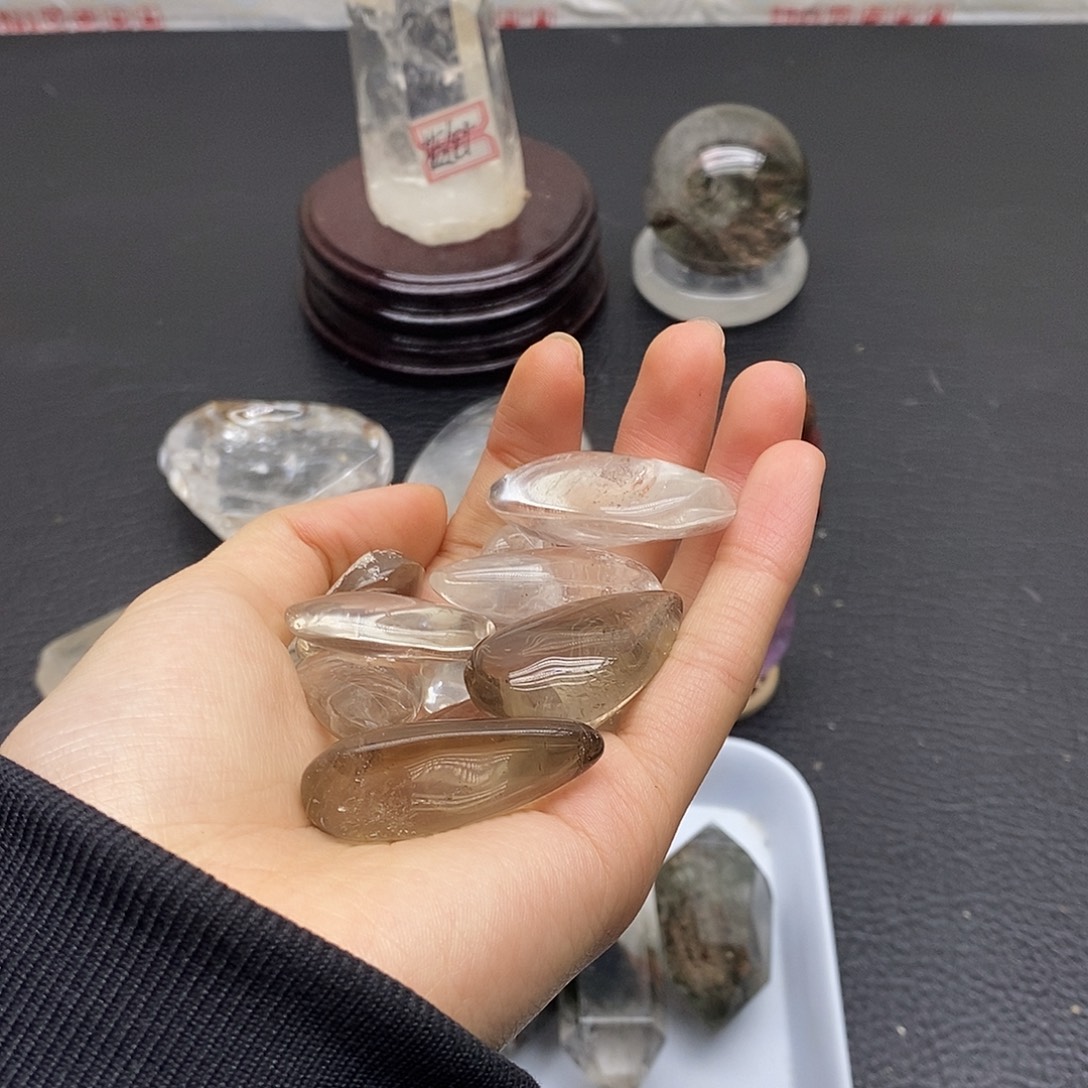 未镶嵌水晶珠宝半成品251水晶石