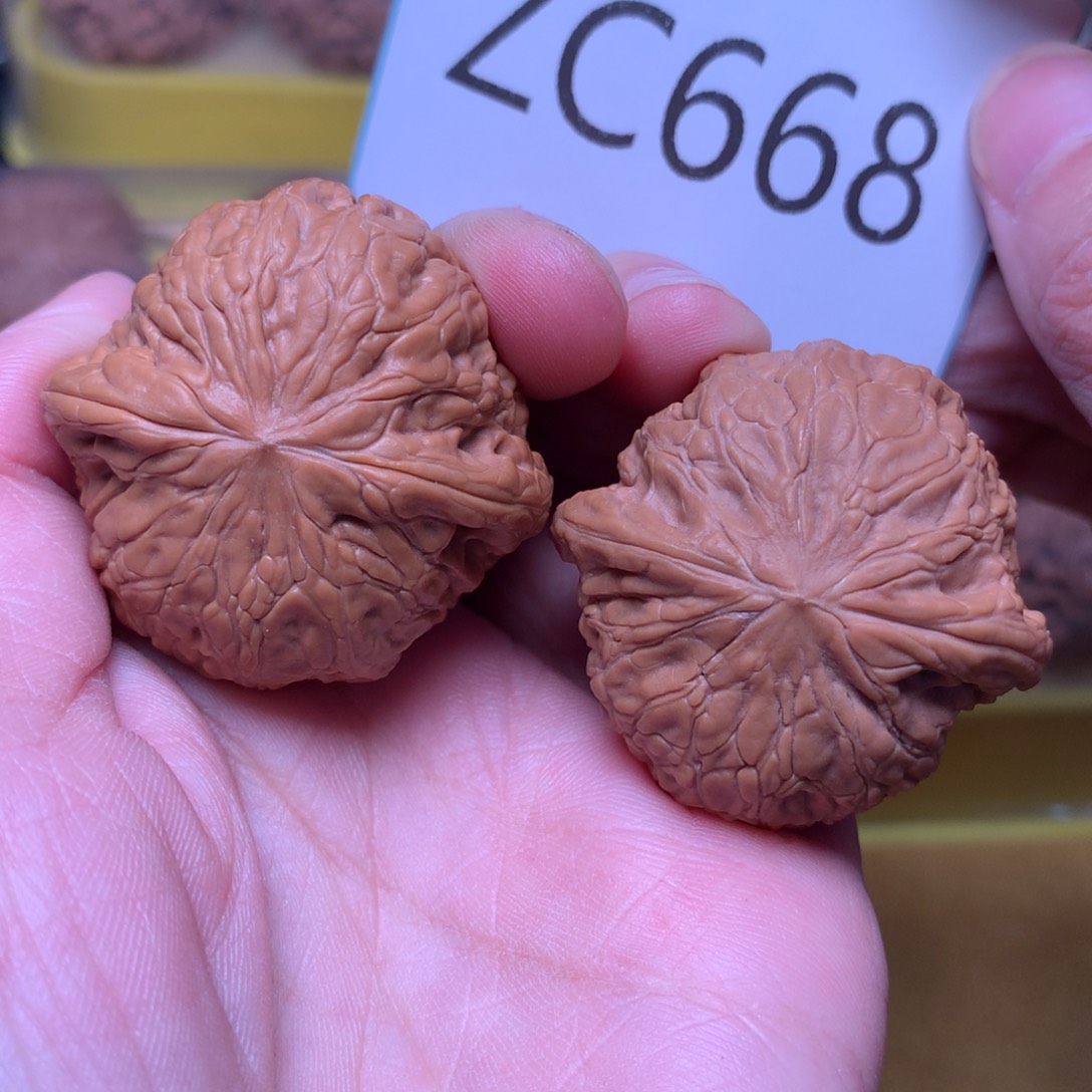 文玩核桃把件肉球铁锤妹妹38