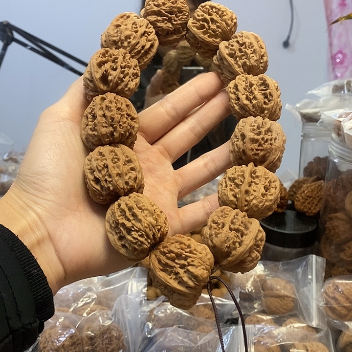 把件文玩核桃33翻天印手持蜡皮小众