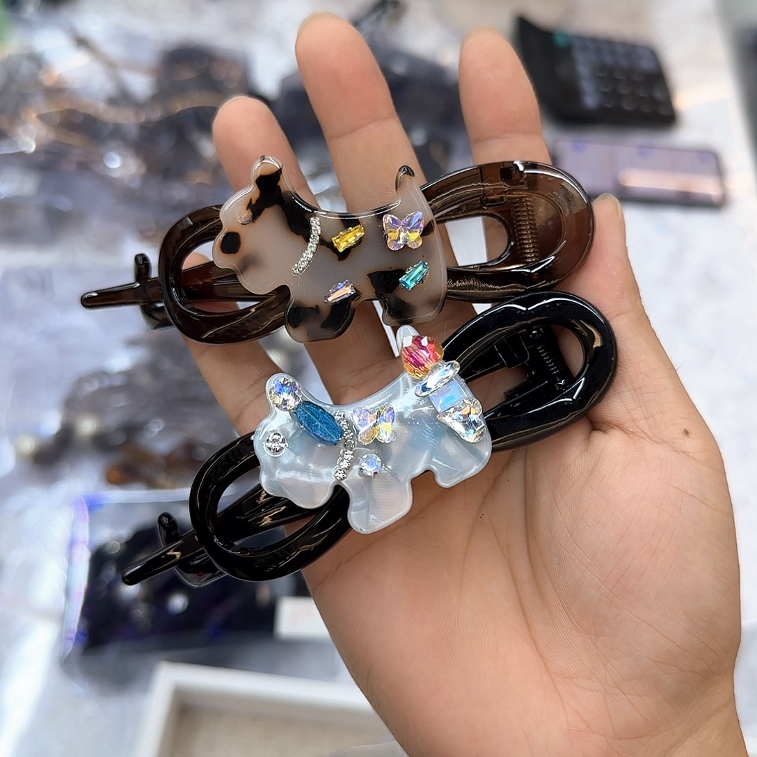 无非金属X11两只小狗扭扭夹