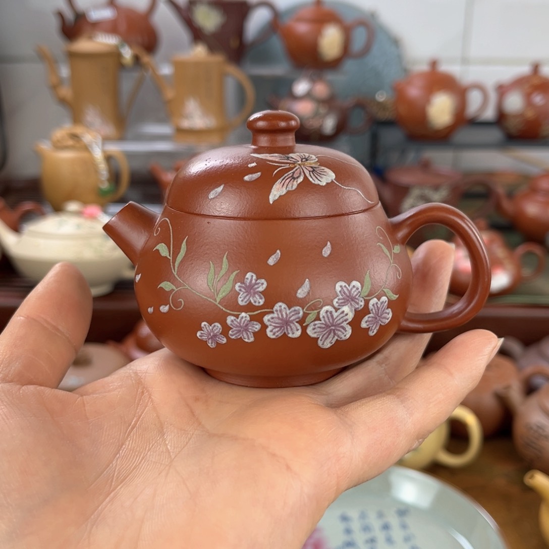 小*颖紫砂壶手工制作工艺精湛