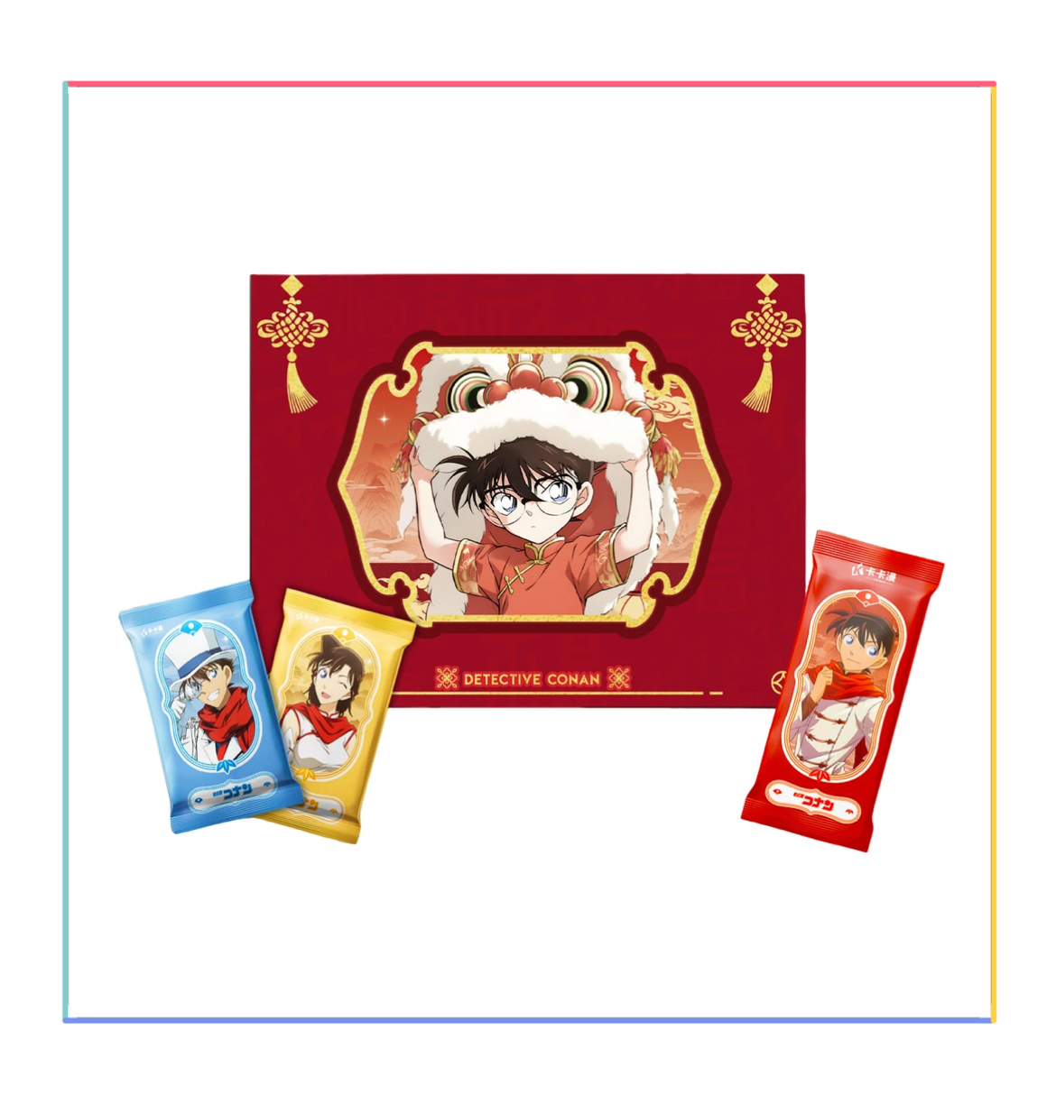 【CR/SLR+4,拼图上楼】卡卡漫《名侦探柯南》第四弹卡牌盲盒(国卡）