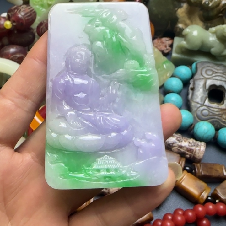 紫金钵盂菩提吊坠