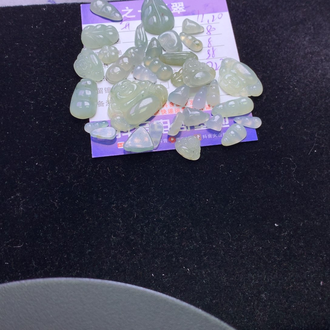 颈饰未镶嵌翡翠开****好