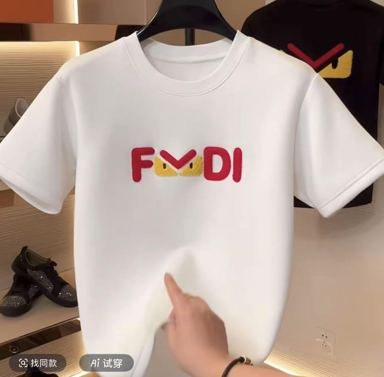 重磅纯棉T恤短袖T恤男女同款时尚印花宽松圆领夏季百搭半袖运动