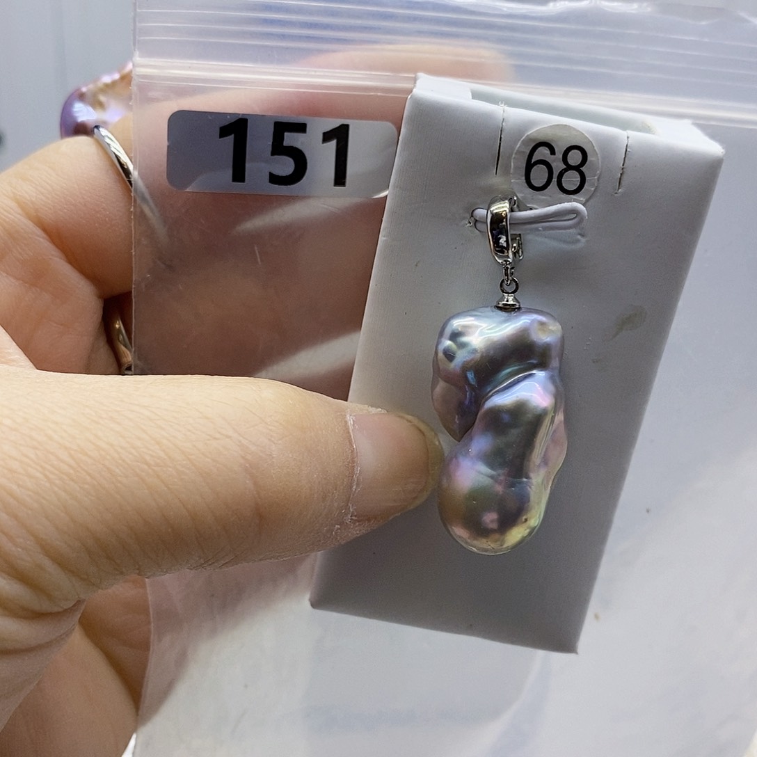 颈饰合金淡水珍珠