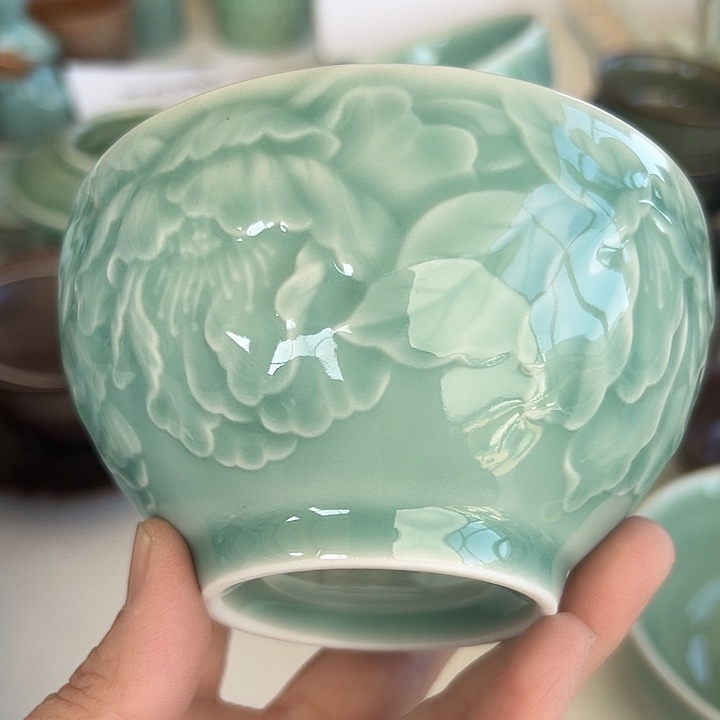 小米茶器龙泉青瓷