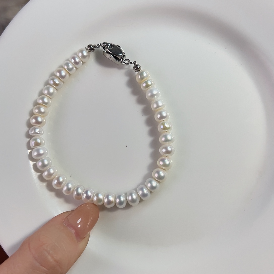 淡水珍珠设计款珠宝合金