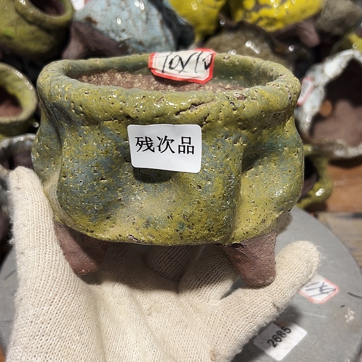 粗陶花盆制作就这样了，