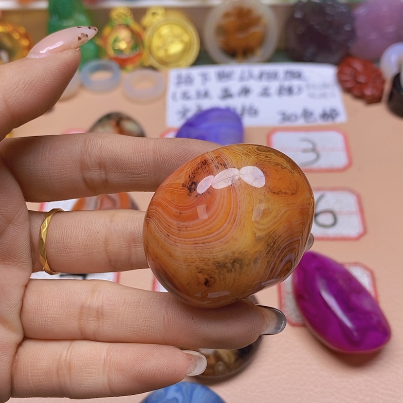 【闪购商品】玛瑙/玉髓颈饰未镶嵌小**…