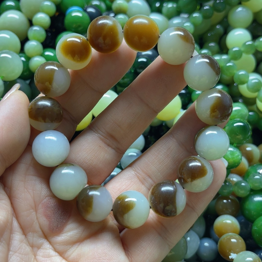 和田玉手链未镶嵌