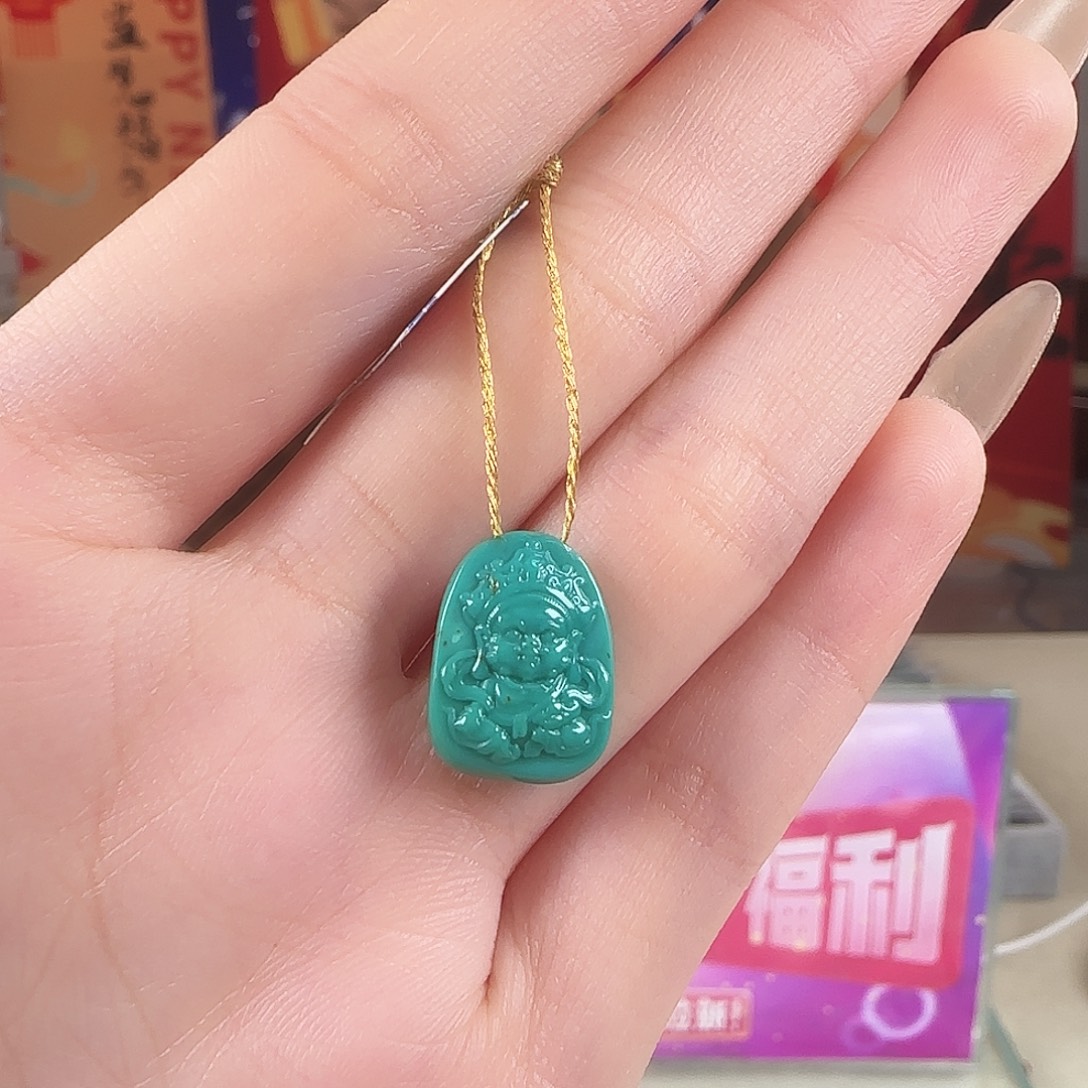 S***Y绿松石未镶嵌珠宝奇石