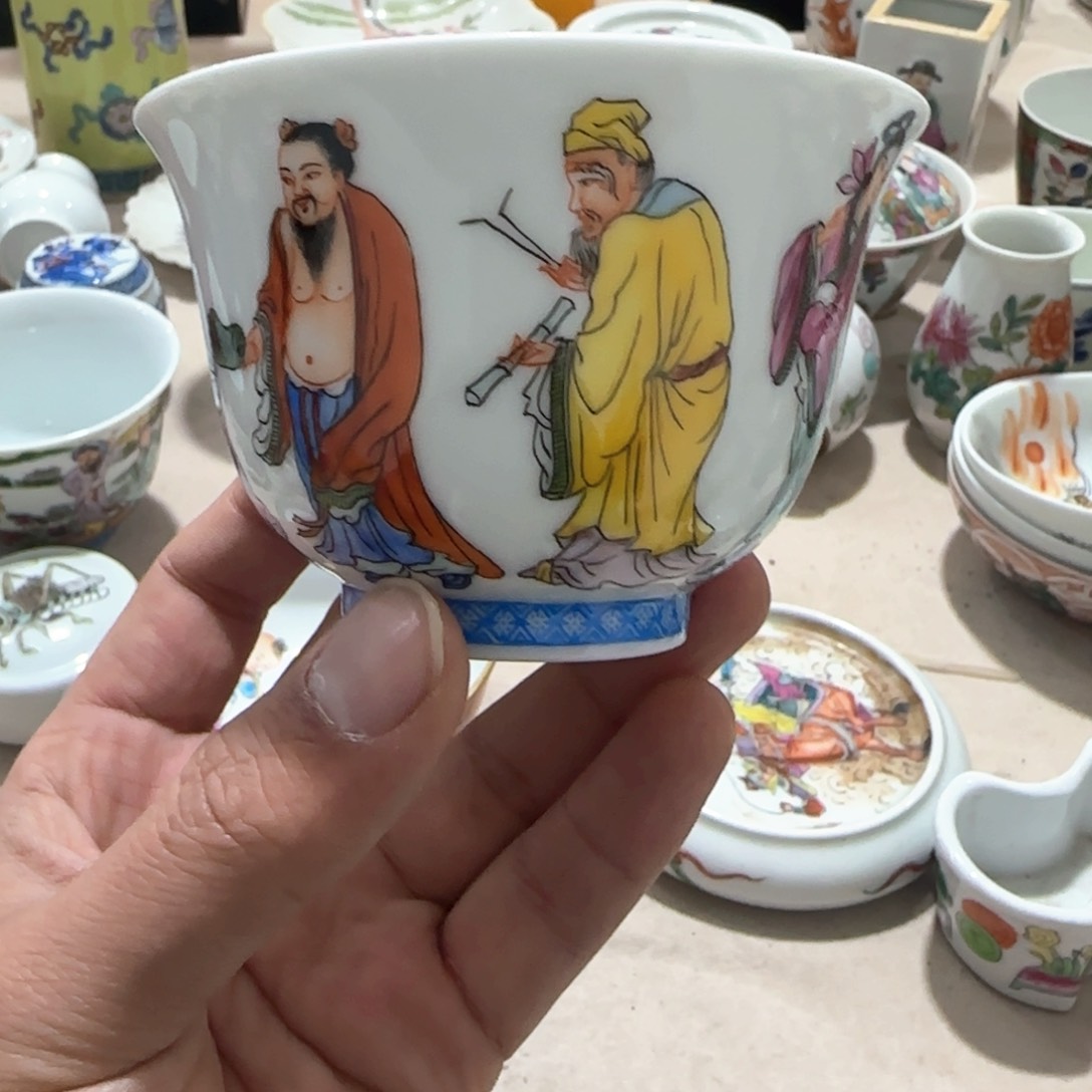 瓷片瓷器和陶瓷艺术的创作过程